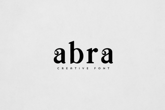 Abra Font: Elegant Display Typography for Design Projects