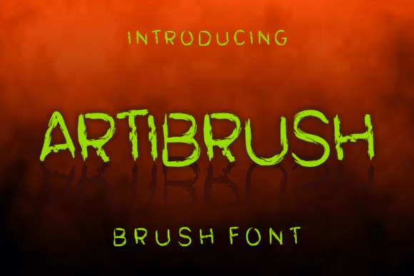 Artibrush: A Display Font That Elevates Handmade Creations
