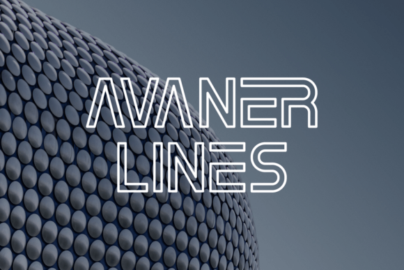 Avaner Lines Font Review and Free Download