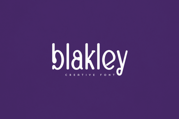Blakley: A Display Font for Elegant Editorial Design