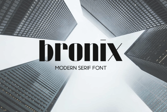 Bronix Font: A Unique Display Type for Creative Projects