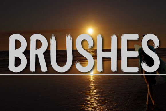 Brushes Font for Bold and Quirky Creative Projects