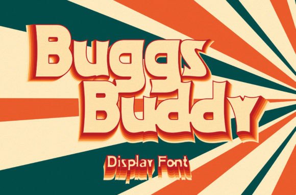 Buggs Buddy Font for Bold and Playful Design