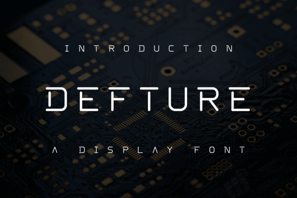 Defture: A Display Font That Elevates Campaign Creativity