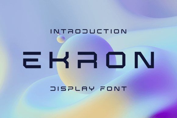 Ekron: A Display Font That Elevates Visual Campaigns