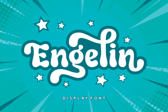 Engelin: A Retro Script Display Font for Timeless Branding