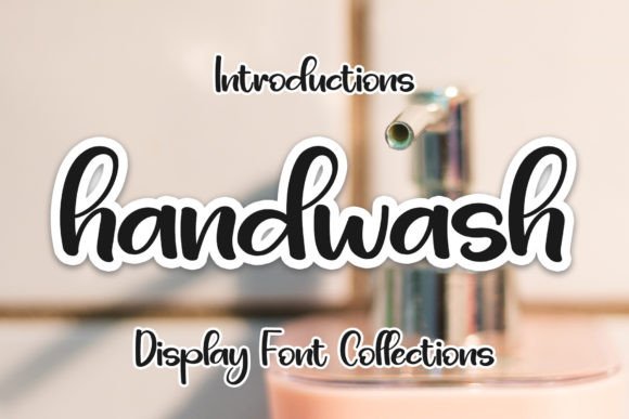 Handwash: The Premium Display Typeface for Handmade Creators
