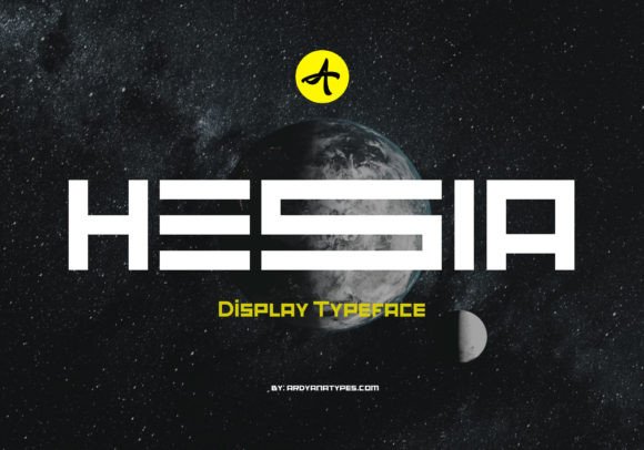 Hesia: A Stylish Display Font for Bold Branding