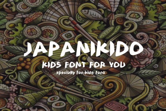 Japanikido: The Whimsical Display Font for Editorial Design