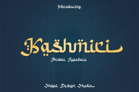 Kashmiri: The Ultimate Display Font for Elegant Designs