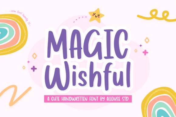 Magic Wishful: A Whimsical Display Font for Creative Projects
