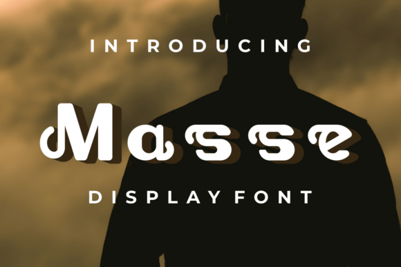Masse: The Quirky Display Font for Bold Branding Projects