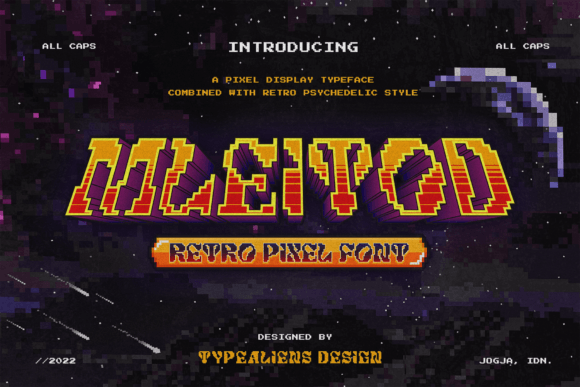 Mleitod: A Retro-Pixel Font for Bold Branding