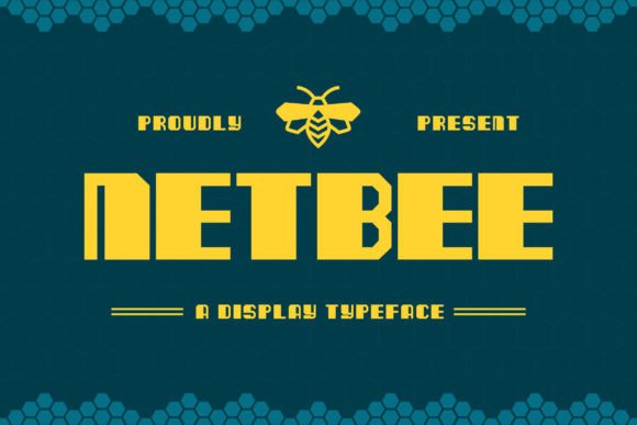 Netbee: The Sharp Display Typeface for Modern Digital Brands