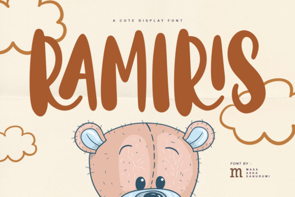 Ramiris: The Playful Display Typeface for Modern Editorial Design