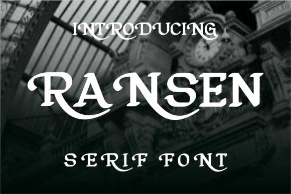 Ransen Display Font for Professional Branding