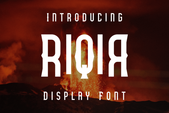 Riqir Display Font for Bold Branding and Visual Impact