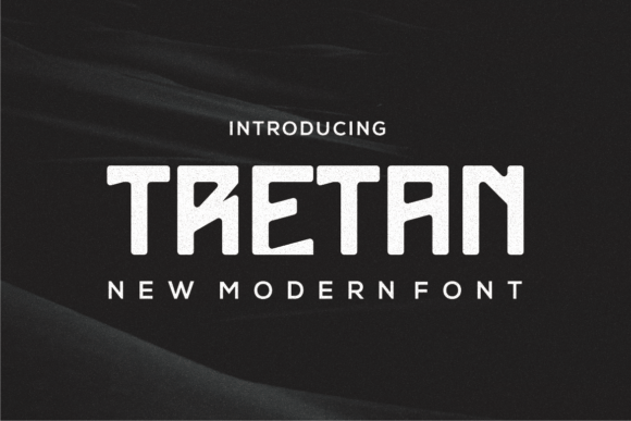 Tretan: The Modern Display Font for Elevating Your Craft Business