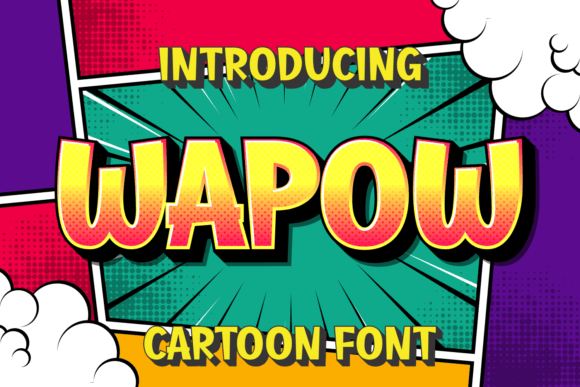 Wapow: A Bold Display Font for Creative Makers