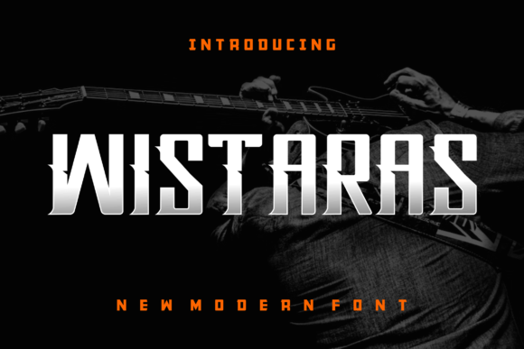 Wistaras: A Bold Display Font for High-Impact Design
